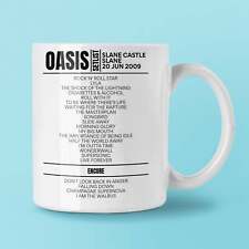 Oasis Slane Castle Slane June 20, 2009 Setlist Mug picture