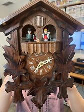 Vintage German Musical Chalet 1 day REGULA Cuckoo Clock Black Forest picture