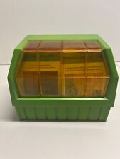 Vintage 1978 The Greenhouse Guide Cards Indoor Gardening Library Plastic Box Set picture