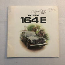 Vintage Volvo 164E Car Automobile Sales Brochure Volvo 164 E picture