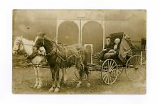 Postcard RPPC Lancaster County PA ca1909 Horse Buggy Bird-in-Hand picture