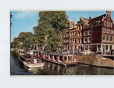 Postcard Gentlemen canal Amsterdam Netherlands picture