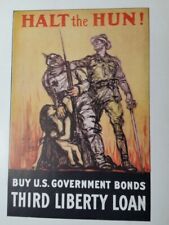 1919 WWI Third Liberty Loan Poster 