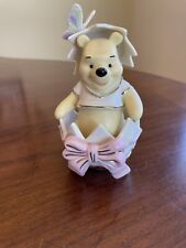 LENOX Disney HAPPY EASTER POOH Egg Sculpture Figurine Winnie the Pooh picture