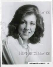 1981 Press Photo Miss Massachusetts - srp38769 picture