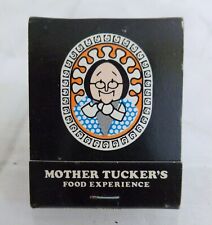 Vintage Matchbook Unstruck - Mother Tuckers General Store - Food Experience picture