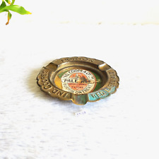 Vintage Red Label Ale Burton Ind Coope & Co Advertising Brass Ash Tray M129 picture