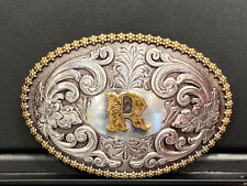 Nocona Oval Initial Buckle R - Acc Buckle - 37072-R picture