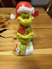 The Grinch 14” Blow Mold LED Table Top Christmas Decor  NEW picture