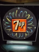Vintage 7 Up Light Up Motion Advertising Sign Display, Beautiful Condition  picture