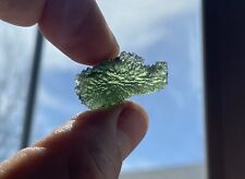 Authentic 3.4g Besednice Moldavite Crystal ‘fish’ picture