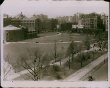 LD203 1924 Original Photo OLD MANHATTAN SQUARE ROOSEVELY MEMORIAL Site New York picture