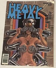 Heavy Metal Magazine October 1981 Corben Steranko Vintage Adult Fantasy picture
