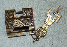 Tricky Puzzle Lock Antique Style Handmade Lock Safety Padlock BM035 picture