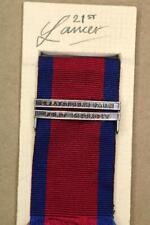 Army MGSM MILITARY GENERAL SERVICE CLASP 2 BAR Chrystler's Farm Fort Detroit picture