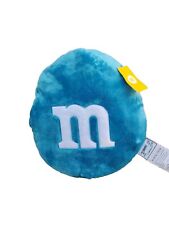 Mars M&M's World Large Blue Plush Cushion Pillow 16
