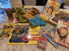 Lot of Return to Oz Merchandise - 1985 Collectibles, Cards, Puppets, Books, Toys picture