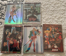 2000 GUILTY GEAR TCG card set Xbox playstation sp 5piece promo 1piece picture