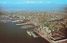 Aerial View of Everett Washington WA - Postcard picture