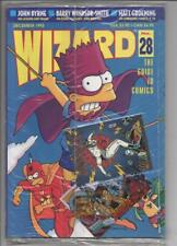 WIZARD Magazine #28, NM, Bart Simpsons Sealed w/ card, 1993 picture