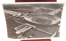 RPPC REAL PHOTO POSTCARD BERLIN OLYMPIC STADIUM 1936 AERIAL VIEW picture