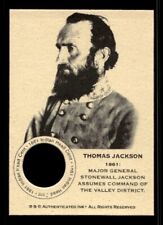 #TN0506 THOMAS JACKSON 1861 Penny Collector Coin Card picture