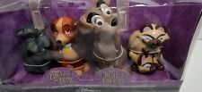 Disney Store Lady & The Tramp Squeeze Toy Set In Package Movie Vintage picture
