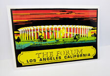 THE FORUM Los Angeles California Vintage Style Travel DECAL / Vinyl STICKER picture