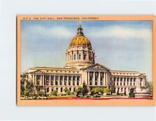 Postcard The City Hall, San Francisco, California picture