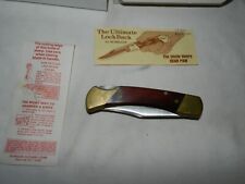 VINTAGE SCHRADE USA LB7  KNIFE, Excellent Condition With box  & papers picture