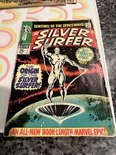 SILVER SURFER #1 GIANT SIZE KEY ISSUE 1968 BUSCEMA VG/VG- COMPLETE picture