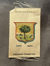Early 1900’s Piedmont Cigarettes Silk North Dakota picture