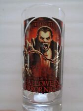 Universal Studios Monsters HHN NEW Glass Cup Dracula Mummy picture