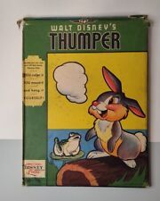 WALT DISNEYS THUMPER YPS Youngs Town PLAK VINTAGE 1942  Uncolored Looks Nice picture