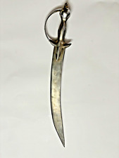 1911 Small Sword Antique Tulwar Fish Hilt Sabre Shamsheer Rare Old Collectible picture