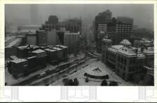 1994 Press Photo Panoramic view of downtown Albany, New York - tua55377 picture