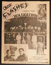 1930's New Flashes from the WALKATHON Des Moines Iowa Dance Marathon B2S1 picture