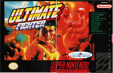 Ultimate Fighter Nintendo SNES Vintage Video Game Print Ads Poster Promo Art B picture