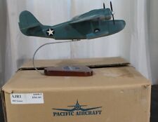 Pacific Aircraft Grumman JRF Goose Mahogany Wood Model w/Stand in Original Box picture