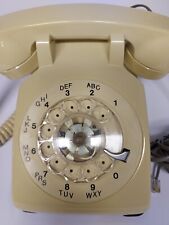 Vintage Northern Telecom Beige Desktop Rotary Phone Made in Canada 1968 1970 picture