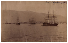 Chile, Iquique, La Rade, Vintage Print, ca.1880 Vintage Print d'e Print picture