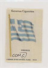 1934 Kensitas National Flags Silks Tobacco Greece #8 z6d picture
