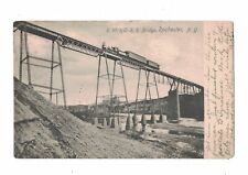 1908 R.W. & O.R.R. Bridge, Rochester, NY  - Rotograph Co. postcard picture