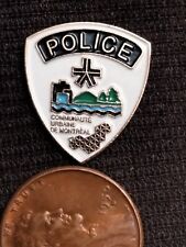 Montreal Police SPVM logo CUM Communaute Urbaine Montreal Lapel Pin picture