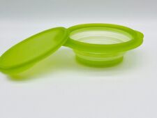 Tupperware 5452A Expandable Collapsible Bowl Container & Lid Lime Green 700ml 6