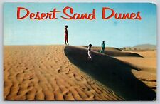 Vintage 1968 Postcard Desert Sand Dunes F3 picture