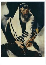 Postcard Art Marc Chagall - Der Jude in Schwarz-Weiss, The Jew in Black and Whit picture