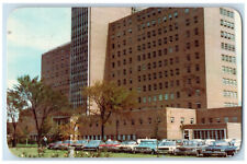 c1960s U.S. Naval Hospital, Lake Michigan, Great Lakes, Illinois IL Postcard picture