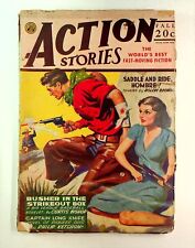 Action Stories Pulp Sep 1944 Vol. 17 #9 GD picture
