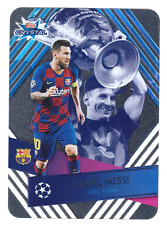 2019-20 Topps Crystal UEFA Champions League Lionel Messi UCL Icon Fc Boat #122 picture